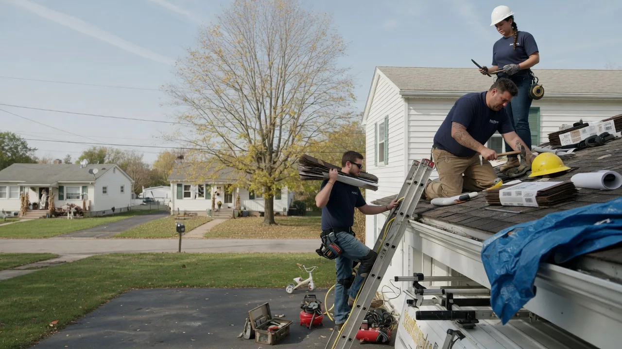 Local Roofing Contractors in Decatur, IL near me